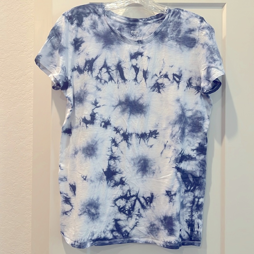 PINK Tie-dye tee Victoria Secret